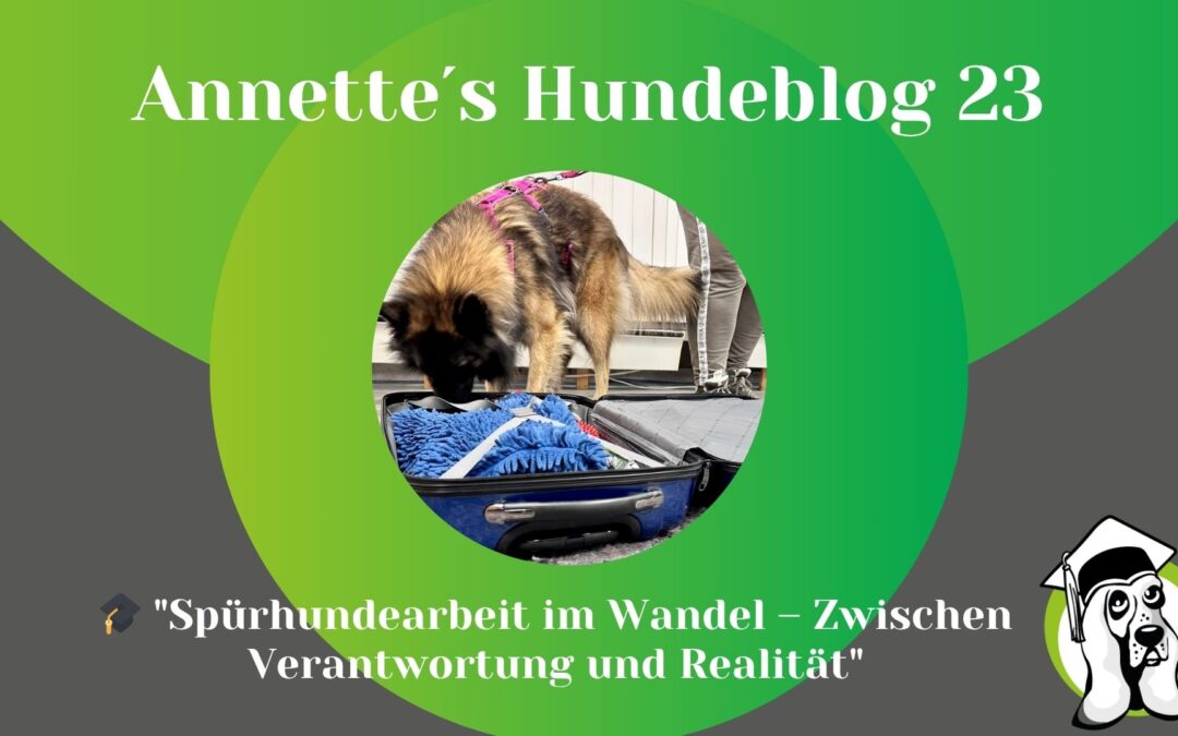 🎓 „Spürhundearbeit im Wandel – Zwischen Verantwortung und Realität“